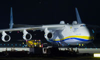 UR-82060 @ EDDP - night stop in leipzig, the AN225 in new colours - by Marcus Valentin