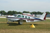 N74BR @ KOSH - Beech A36 - by Mark Pasqualino