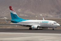 LX-LGS @ GCTS - Luxair 737-700