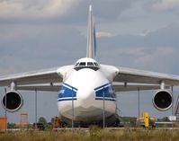 RA-82044 @ EDDP - Volga Dnepr Antonov AN-124-100 - by Holger Zengler