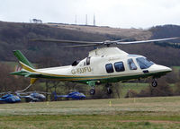G-FUFU @ CHELTENHAM - Agusta A109S Grand - by Robert Beaver