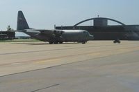 90-1793 @ MFD - C-130 at the Mansfield, Ohio National Guard wing. - by Bob Simmermon