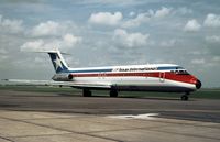 N1309T @ HRL - DC-9-31 of Texas International at Harlingen during the 1978 Confederate Air Force's Airshow. - by Peter Nicholson
