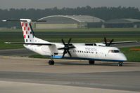 9A-CQD @ LOWG - Croatia Dash 8-400 - by Stefan Mager