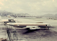 JA8025 - At HKG Kai Tak,1967 - by metricbolt