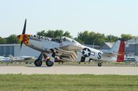 N451MG @ KOSH - North American P-51D - by Mark Pasqualino