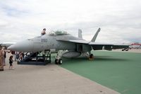 166791 @ DAY - F/A-18F Super Hornet - by Florida Metal