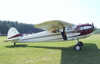 N3081B - Cessna 195B at the Montabaur airshow 2009