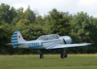 G-YAKI @ EGHP - RETURNING FROM A CHECK FLIGHT - by BIKE PILOT