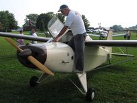 N339WT @ I80 - All aboard! At the EAA breakfast fly-in - Noblesville, Indiana - by Bob Simmermon
