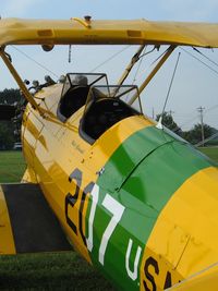 N99266 @ I80 - At the EAA breakfast fly-in - Noblesville, Indiana - by Bob Simmermon
