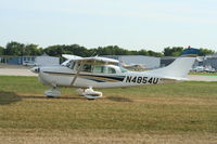 N4854U @ KOSH - Cessna 205 - by Mark Pasqualino