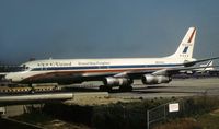 N8043U @ JFK - United Airlines DC-8F seen at Kennedy in the Summer of 1975 - by Peter Nicholson