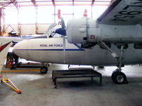 G-BXES @ EGBE - Air Atlantique Ltd, displaying its former RAF ID XL954 - by Chris Hall