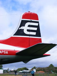 G-APSA @ EGBE - Air Atlantique Ltd, painted in British Eagle colours - by Chris Hall