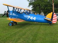 N49711 @ I80 - At the EAA fly-in - Noblesville, Indiana - by Bob Simmermon