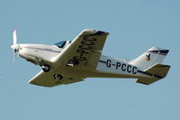 G-PCCC @ EGRO - G-PCCC departing Heart Air Display, Rougham Airfield Aug 09 - by Eric.Fishwick