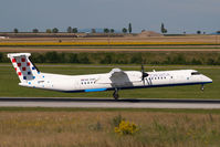 9A-CQC @ VIE - Croatia Airlines Dash 8-400 - by Dietmar Schreiber - VAP