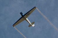 G-AWLZ @ EGRO - G-AWLZ Motor glider Aerobatics at Heart Air Display, Rougham Airfield Aug 09 - by Eric.Fishwick