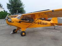 N408AR @ C77 - Poplar Grove,IL  Legend Cub - by Dennis Ahearn