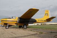 C-FKBM @ CYQF - Air Spray Douglas A-26 - by Andy Graf-VAP