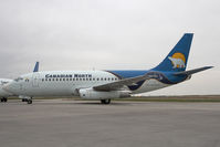 C-GCNO @ CYYC - Canadian North 737-200 - by Andy Graf-VAP