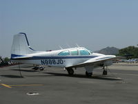 N888JD @ SZP - 1968 Beech E95 TRAVEL AIR, two Lycoming IO-360s 180 Hp each - by Doug Robertson