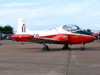 G-BWSG @ EGVA - Hunting Jet Provost T5A G-BWSG Jeffrey Bell painted as Royal Air Force XW324/K - by Alex Smit