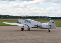 D-EBEI @ EGSU - 1. D-EBEI at Duxford Flying Legends Air Show July 09 - by Eric.Fishwick