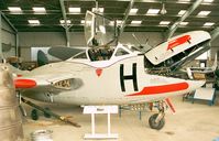 XJ772 - De Havilland D.H.115 Vampire T11 at the DeHavilland Heritage Centre, London-Colney