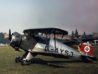 G-AYSJ @ EGTC - This Jungmeister 133 was present at the 1973 Cranfield Business & Light Aviation Show. - by Peter Nicholson