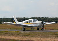 G-TOLL @ EGLK - VISITING PA-28R HEADING FOR RWY 25 - by BIKE PILOT
