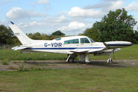 G-VDIR @ EGSX - Cessna 310TR at North Weald - by Terry Fletcher
