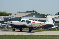 N5760R @ KOSH - Mooney M20J - by Mark Pasqualino