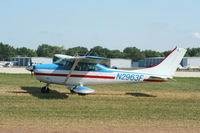N2963F @ KOSH - Cessna 182J - by Mark Pasqualino