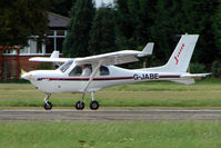 G-JABE @ EGSX - 2006 Jabiru Aircraft Pty Ltd JABIRU UL-D arrives at North Weald - by Terry Fletcher