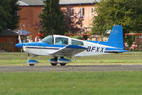 G-BFXX @ EGSX - GULFSTREAM AA-5B, at North Weald - by Terry Fletcher
