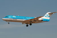 PH-KZT @ EBBR - arrival of flight KL1725 to rwy 25L - by Daniel Vanderauwera