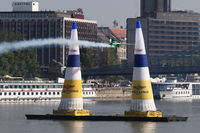 N395JM - Red Bull Air Race Budapest 2009 - Mike Goulian - by Juergen Postl