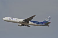 CC-CZU @ KLAX - LAN Boeing 767-316ER, CC-CZU departing 25R KLAX - by Mark Kalfas