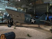 N3210D @ NPS - An airworthy Grumman F4F-3 Wildcat on display at the Pacific Aviation Museum - by Kreg Anderson
