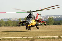 714 - Veszprém-Ujmajor temporary army helicopter base. Take-off. - by Attila Groszvald-Groszi