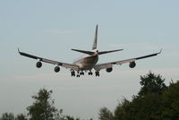 9V-SFA @ EBBR - several seconds before landing on rwy 25R - by Daniel Vanderauwera
