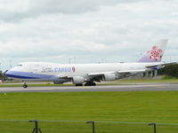 B-18707 @ EGCC - Lining up to depart - by John1958