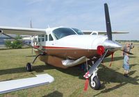 N208AE @ EDKB - Cessna 208B Grand Caravan at the Bonn-Hangelar centennial jubilee airshow - by Ingo Warnecke