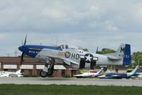 N5427V @ KOSH - North American P-51D - by Mark Pasqualino