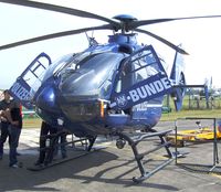 D-HVBX @ EDKB - Eurocopter EC135T2 of the Bundespolizei (german federal police) at the Bonn-Hangelar centennial jubilee airshow