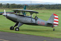 G-JIII @ EGCB - Starduster at Barton - by Terry Fletcher