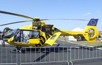 D-HDMA @ EDKB - Eurocopter EC135P2 of ADAC Luftrettung (EMS) at the Bonn-Hangelar centennial jubilee airshow