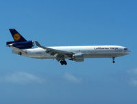 D-ALCM @ TNCC - Lufthansa Cargo MD 11F (48805/645) D-ALCM @ TNCC / CUR - by John van den Berg - C.A.C